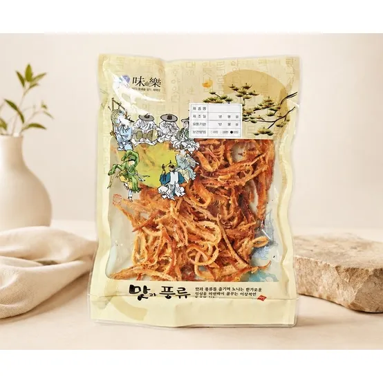 [방이시장][건어물 건융] 맥반석(버터구이) 오징어 250g