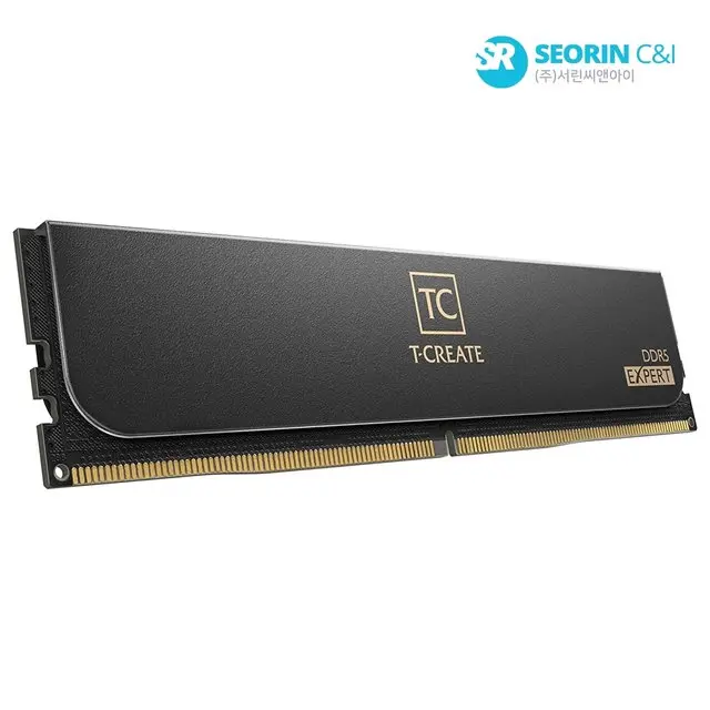 [서린공식] 팀그룹 T-CREATE DDR5-6000 CL40 EXPERT 블랙 패키지 서린 (128GB(64Gx2))