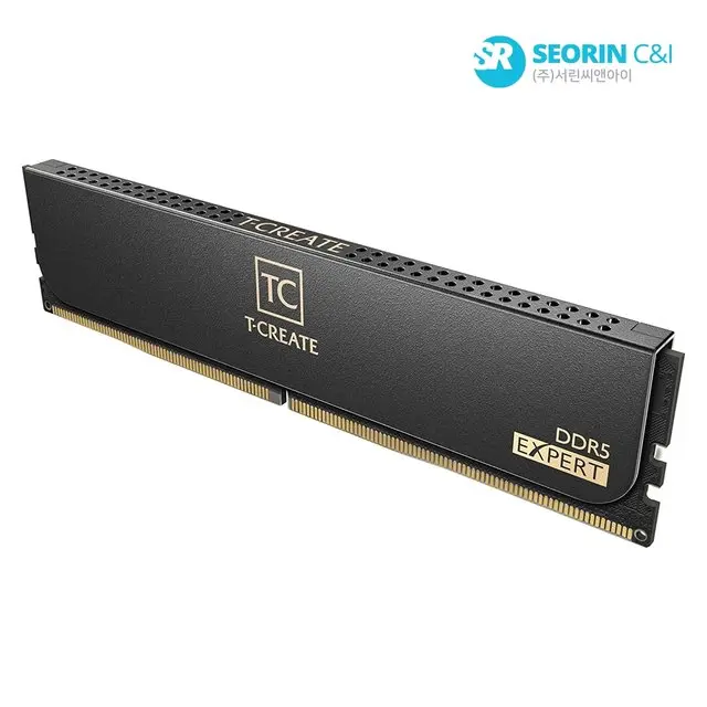 [서린공식] 팀그룹 T-CREATE DDR5-6000 CL40 EXPERT 블랙 패키지 서린 (128GB(64Gx2))