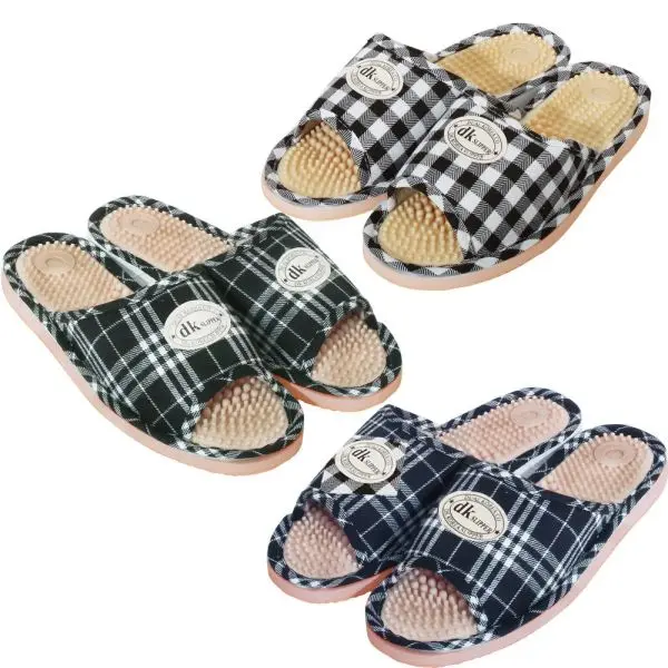 DK 슬리퍼 실내 체크 280mm 지압 화 거실 (쿠폰가 8,390원/3,000원)