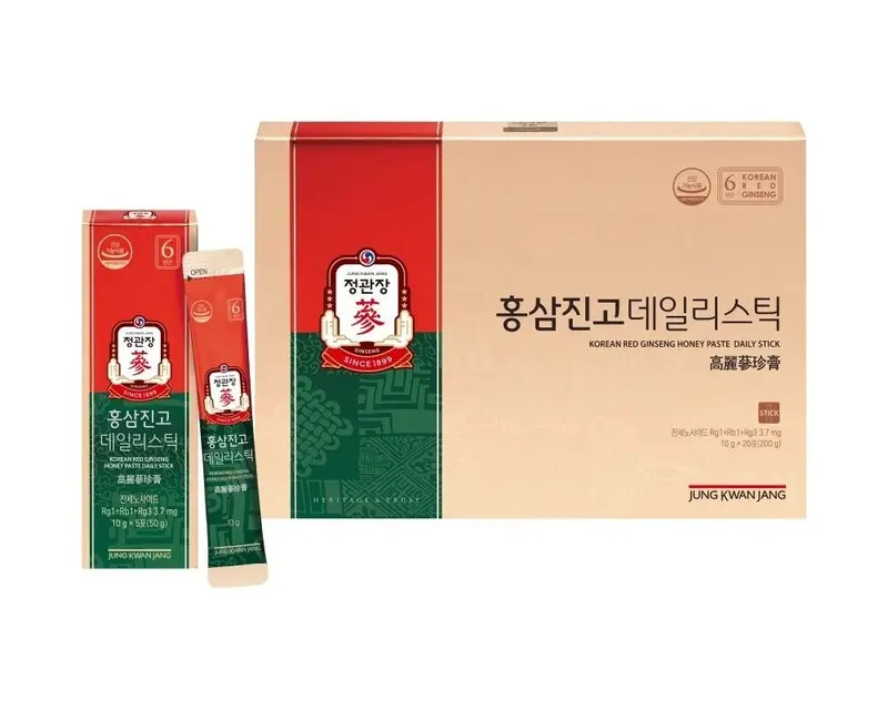 [정관장][본사] 홍삼진고데일리스틱(10g*20포) + 쇼핑백 증정