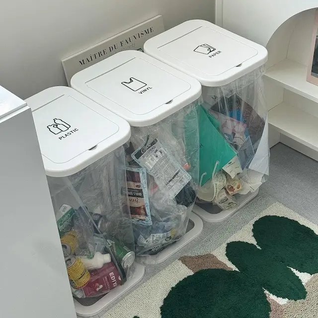 국내산 분리수거함 재활용 DIY