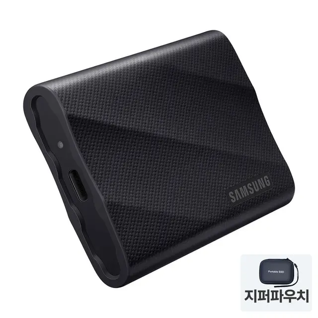 포터블 외장SSD T9 1TB USB 3.2 Gen 2x2 MU-PG1T0B/WW (정품) + 파우치