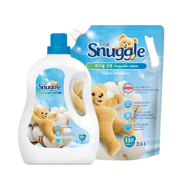 스너글 초고농축 섬유유연제 오리지널 2L + 2.6L