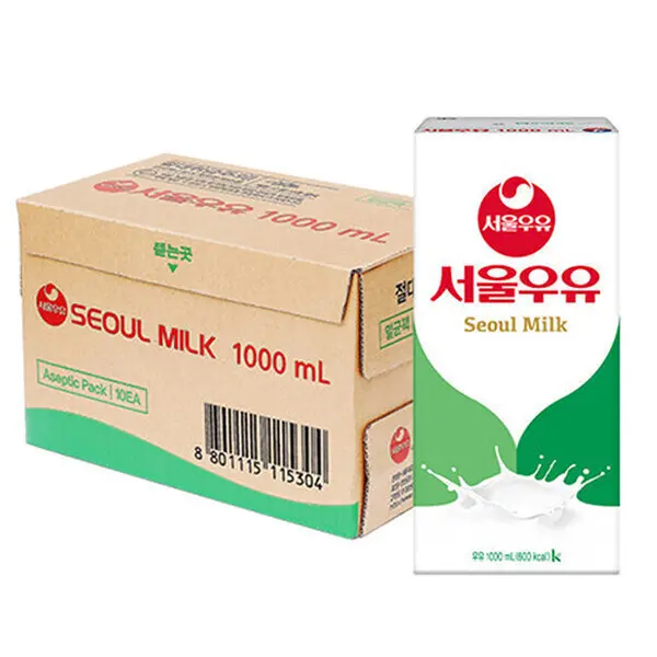 서울우유 멸균우유 1000ml x 10개 (쿠폰가 20,900원/무료)