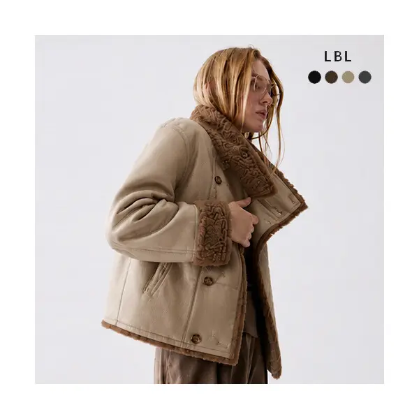 LBL 26FW 호주산 양모100 FAUX 무스탕 자켓 (쿠폰가 111,200원/무료)