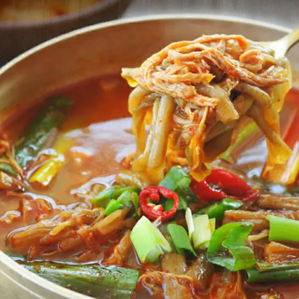 금강만두 육개장 630g x5봉/ 부산명물 맛집 / 진한국물과 푸짐한 건더기
