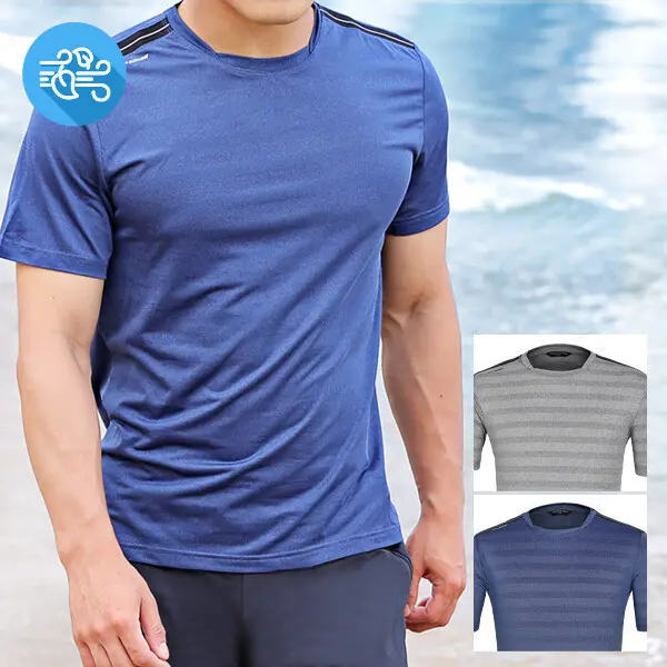 올메쉬 남성 시원한 반팔 라운드 티셔츠 (AX11LT045M)A1 (1,900원/무료)