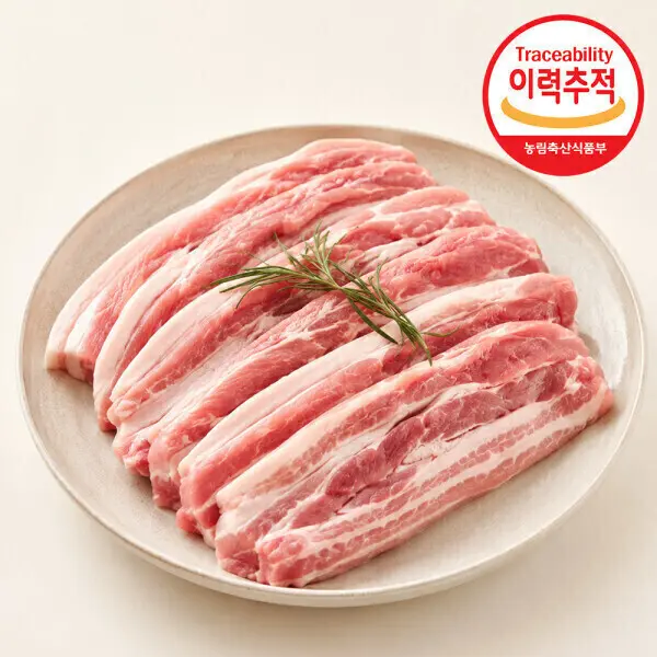 (신선집중) 고소한 구이용 오겹살 1kg+1kg (총2kg)