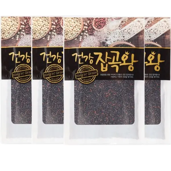 국산 찰흑미 500g x 4개 흑미 검정쌀 잡곡