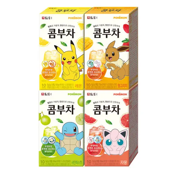 담터 콤부차 4종(자몽+레몬+샤인머스켓+망고리치)