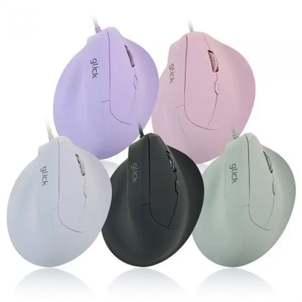 [GClicker]지클릭커 OFFICEPRO OPW07 버티컬 인체공학 무소음 유선 마우스 (블랙) (15,900원/무료)
