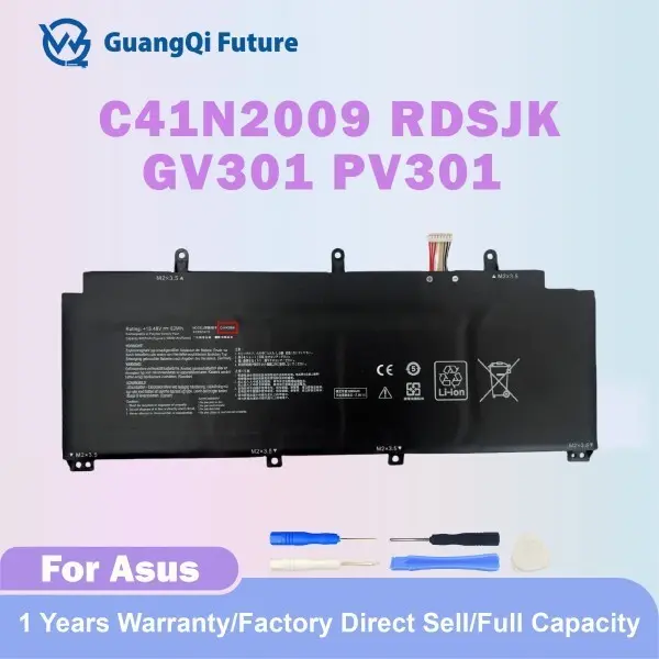 C41N2009 배터리 62Wh 3890mAh-4007mAh Asus ROG FIow X13 GV301 GV301Q GV301QC GV301QE GV301QH GV301RA (45,000원/무료)