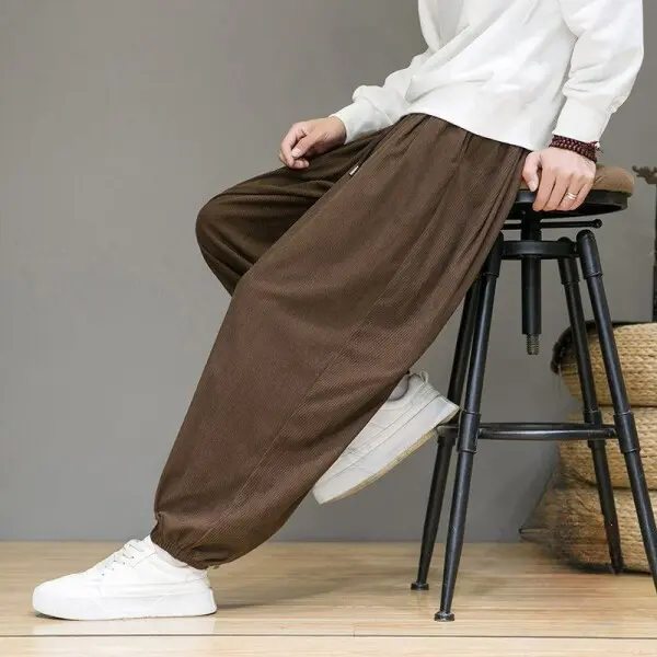 남자 개량한복 기모 절복 법복 겨울 생활 바지