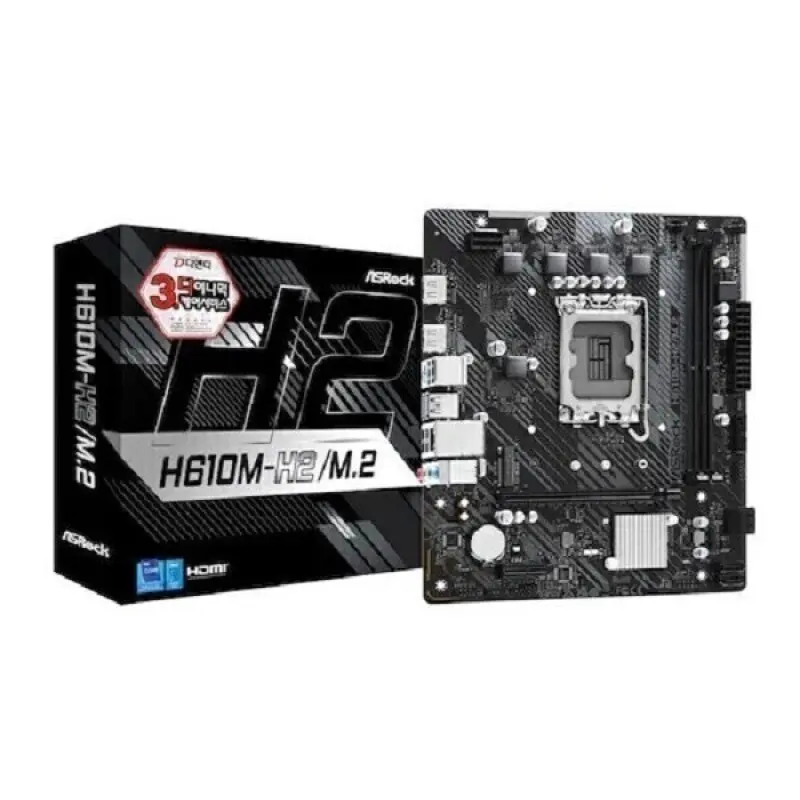 (본사직영)ASRock H610M-H2/M.2 D4 디앤디컴