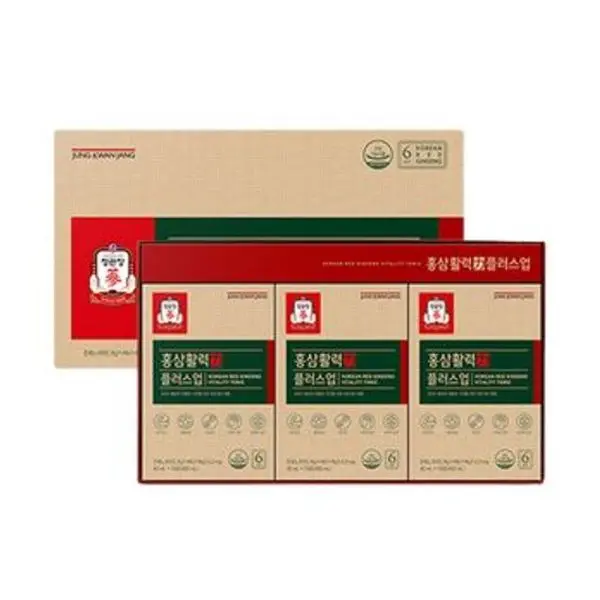 [정관장](일)정관장 홍삼활력플러스업 6+4박스(총 10박스) (쿠폰가 328,600원/무료)