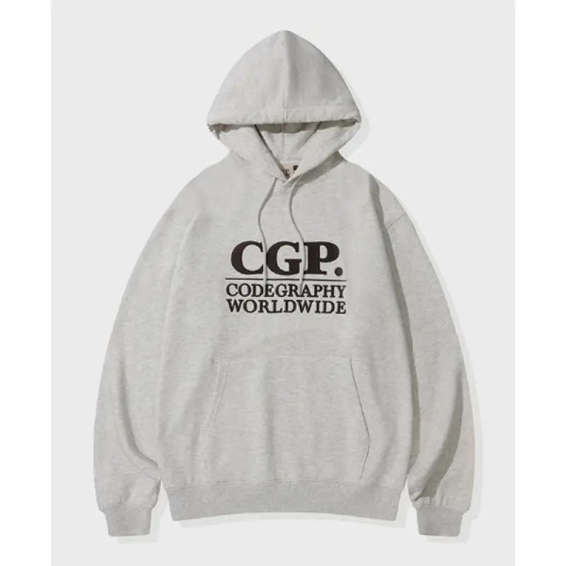 (코드그라피)(신세계타임스퀘어점패션관)CGP 스퀘어 로고 후디 CBEBUTH020