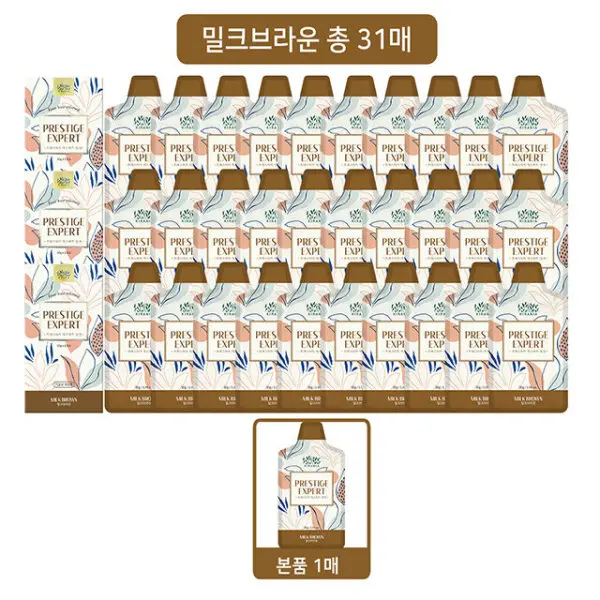 최신상 키라니아 프리미엄 염색제 30매 + 체험분 1매