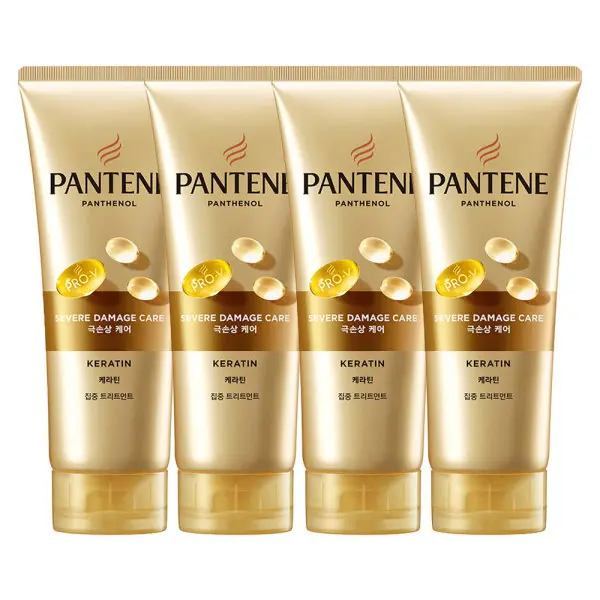 팬틴 극손상 케어 트리트먼트 220ml 4개