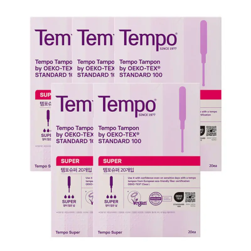 템포 탐폰 오리지널 슈퍼 20P 5개