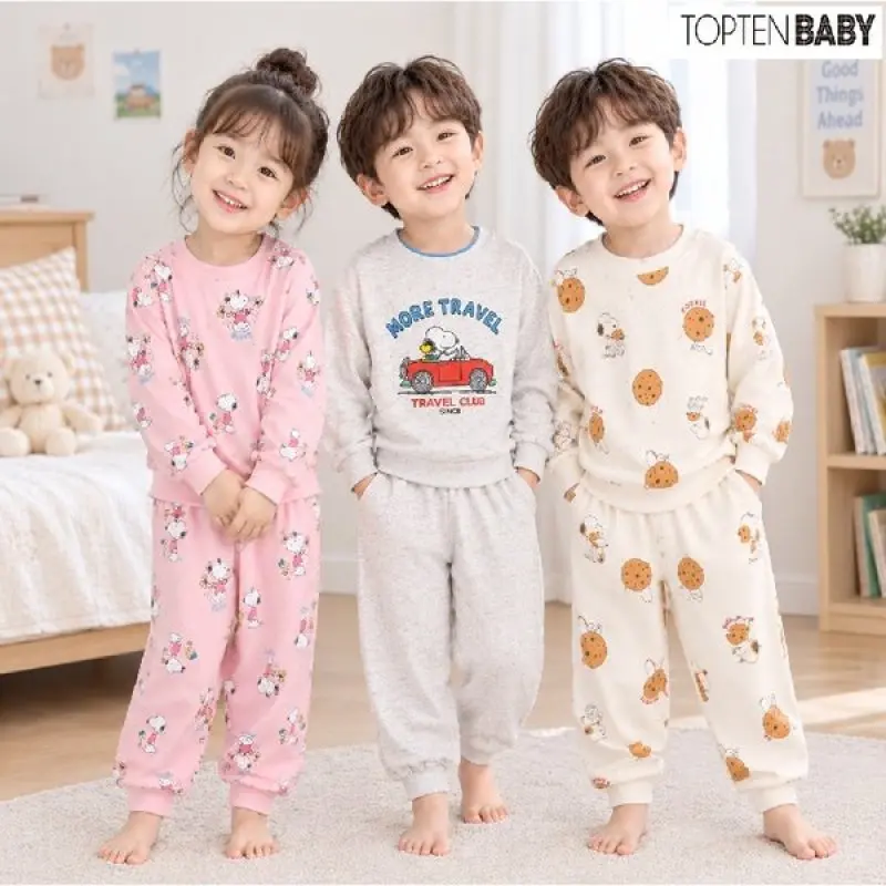 (대구신세계)공용)유아피너츠 더블니트셋업 MOG2IP3301