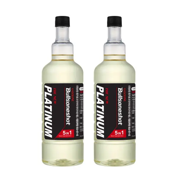 [불스원샷](1+1행사)(NEW)불스원샷 플래티넘 연료첨가제 5in1 500ML 2종택1(휘발유 경유) (쿠폰가 26,000원/무료)