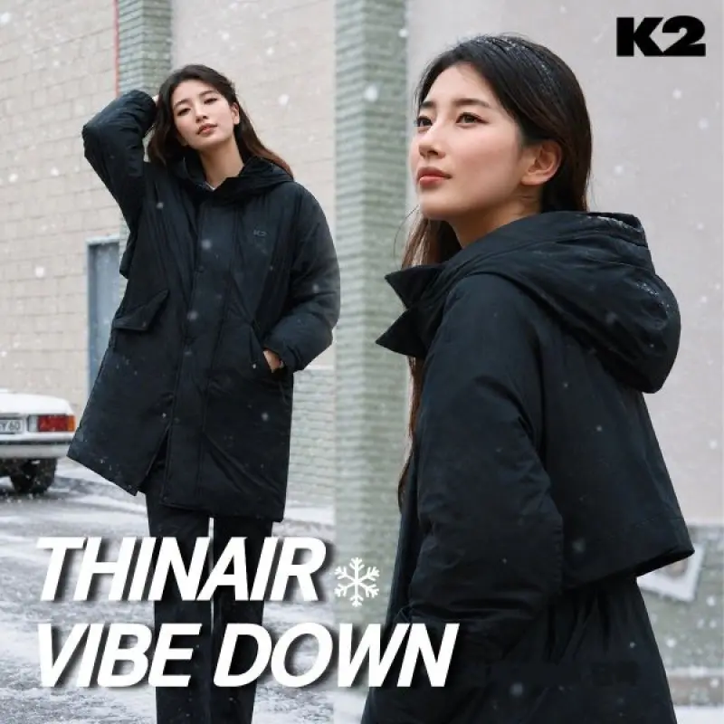 (신세계강남점)수지 다운 여성 구스 씬다운 씬에어(THINAIR) NEW 바이브(VIBE) W (KWW24558)