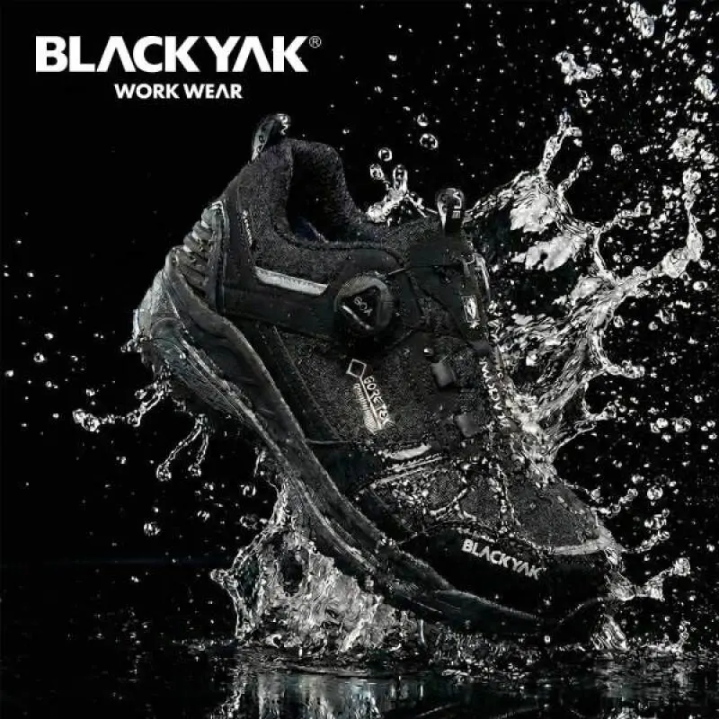 블랙야크 다이얼 방수 고어텍스 안전작업화 4인치 YAK-4000G