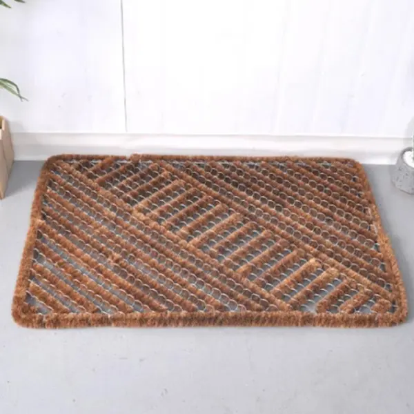 실외 야자수 현관매트 건설현장 90x60cm 업소용메트 출입구 신발발판 깔판 깔개 (쿠폰가 33,600원/무료)