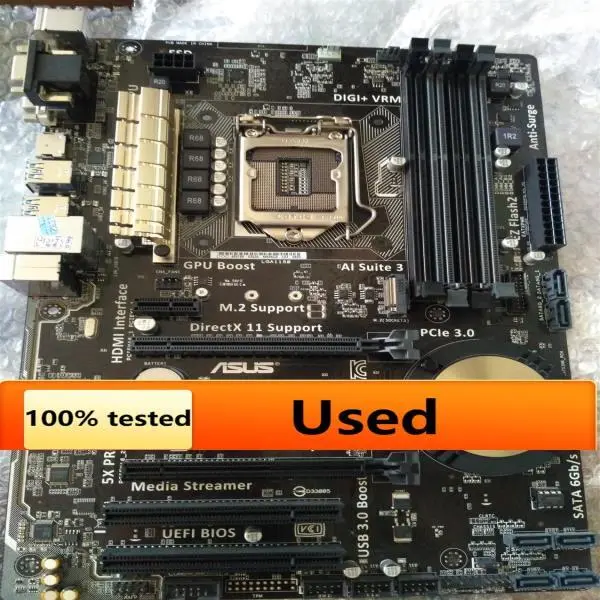Asus Z97-K R2.0 데스크탑 마더보드 소켓 LGA 1150 i7 SATA3 ATX 사용