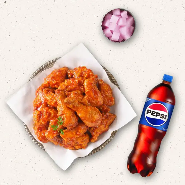 (멕시카나치킨) 양념치킨+콜라1.25L ...