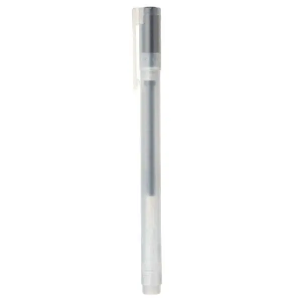 MUJI - 0.38mm 블랙 스무스 젤 잉크 볼펜 10개