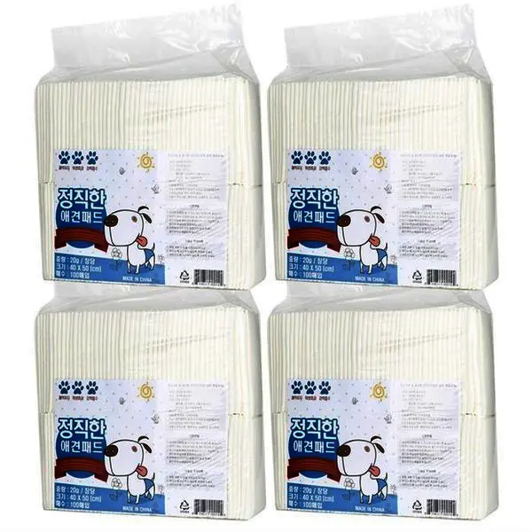 특대형 72g x 120매 정직한 애견패드 배변 강아지패드