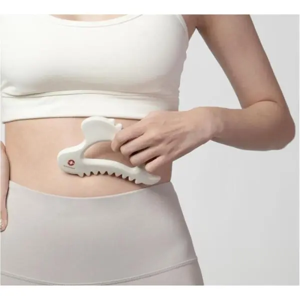 메디테라피 속살 괄사 세라믹 과샤 도구 얼굴 마사지기