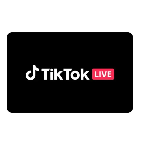 (틱톡 라이브) TikTok LIVE 디지털 기프트 카드 (2400코인)