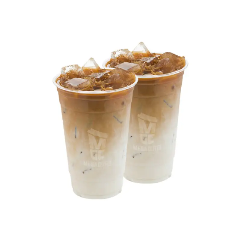 (메가MGC커피) 더블 라떼 세트((ICE)카페라떼 2잔)