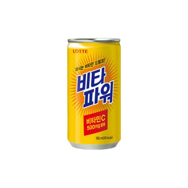 [비타파워]마시는 비타민드링크 힘을내요 비타파워 180 ml x 60캔/비타민C함유 (쿠폰가 19,900원/무료)