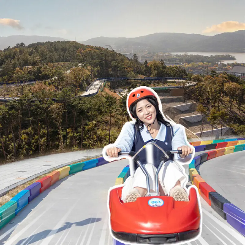 경주 보문호수 위 다이나믹한 즐거움 경주 루지월드/가볼만한곳/놀이공원/놀이동산/테마파크/경주벚꽃