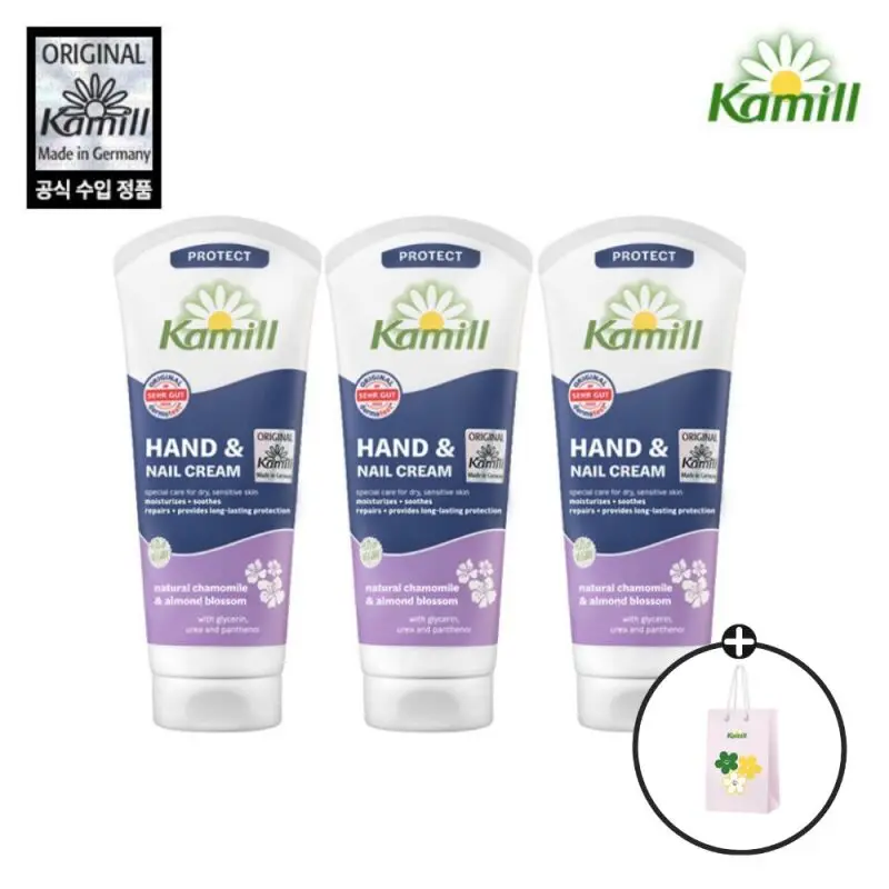 카밀 프로텍트 핸드크림 100ml 3개 +쇼핑백 증정
