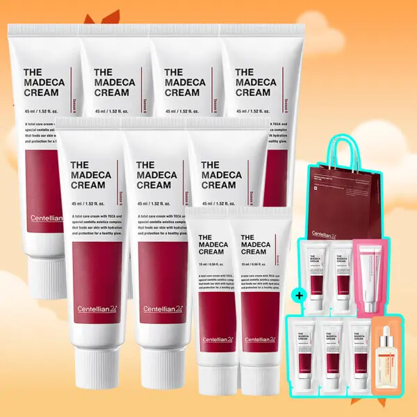 더 마데카크림 45ml 7개+15ml 2개+사은품+쇼핑백_스타배송(판)