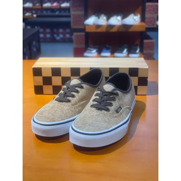 [Vans](남여공용) 스니커즈 어센틱 (데님 골드) (VN000D7YEMJ) (쿠폰가 26,080원/2,500원)