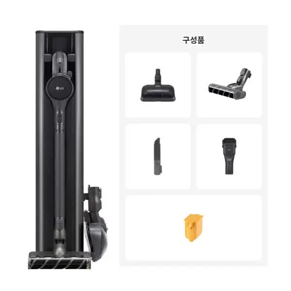 LG 코드제로 오브제컬렉션 A7 올인원타워 무선청소기 A727TA