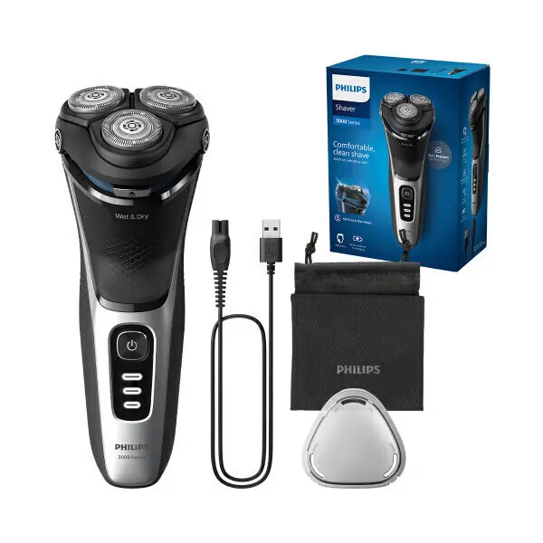 PHILIPS 필립스 S3000 시리즈 전기면도기 스페이스 그레이 S3241/12