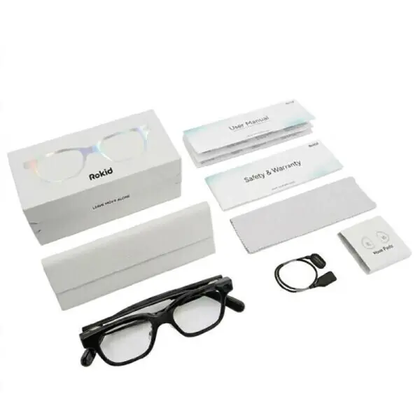 로키드 글래스 Rokid glasses 스마트 AI AR 글래스 카메라 실시간 번역 글로벌 버전/관부가세 포함