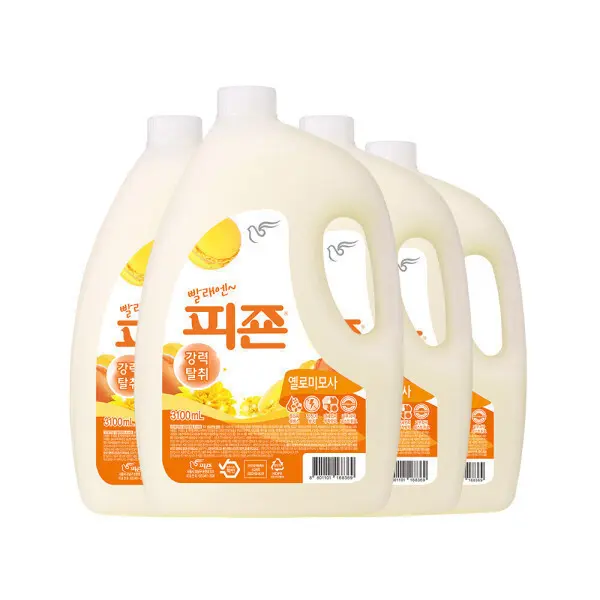 [피죤]피죤 섬유유연제 3100ml 4개 옐로미모사 (쿠폰가 18,900원/무료)