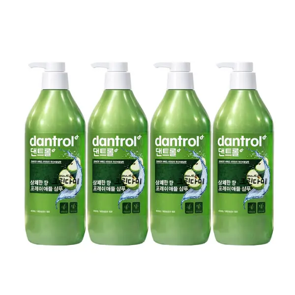 [댄트롤]댄트롤 샴푸 상쾌한 프레쉬 애플 820ml x4개 (쿠폰가 33,080원/무료)