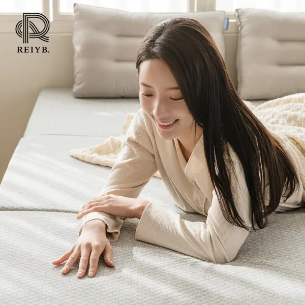 (방수커버 증정) 레이브 탄탄한 토퍼매트리스 접이식 침대 바닥 3단 수면매트 8cm MS