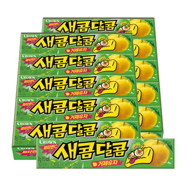 (옵션선택) 새콤달콤 스틱 30개 골라담기(포도/딸기/복숭아/거제유자)