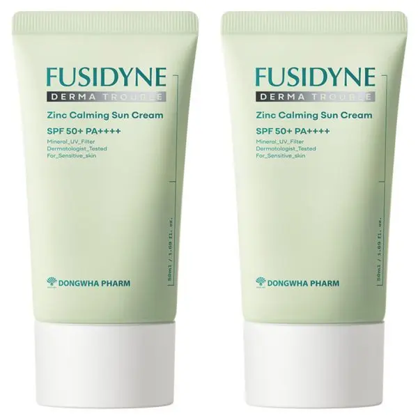 후시다인 더마 트러블 징크 카밍 선크림 SPF50+ PA++++ 50ml 2개 50ml 2개 (쿠폰가 29,380원/3,000원)