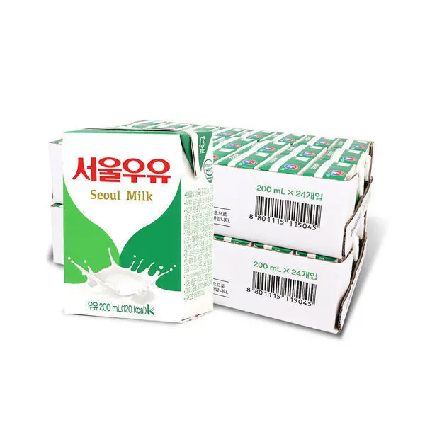 [서울우유]서울우유 멸균우유 200ml 24입+24입 (2박스) 우유/서울우유/멸균/멸균우유 (쿠폰가 26,900원/무료)